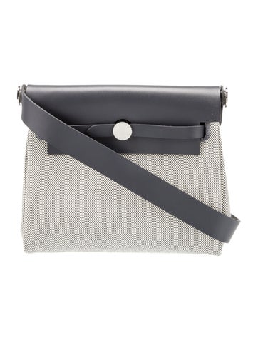 Hermes 2025 Toile Mini Herbag Zip 20