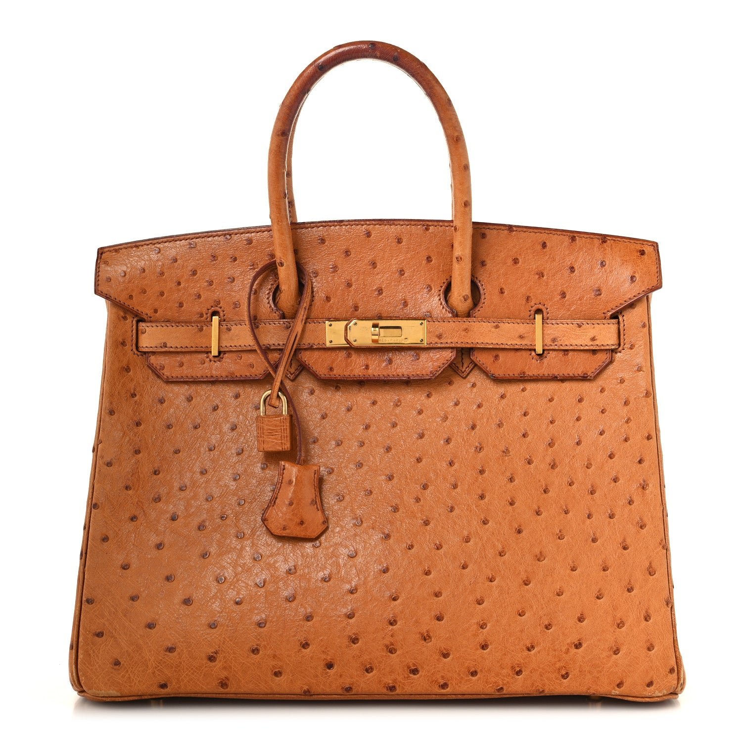 Hermes Ostrich Birkin 35 Gold