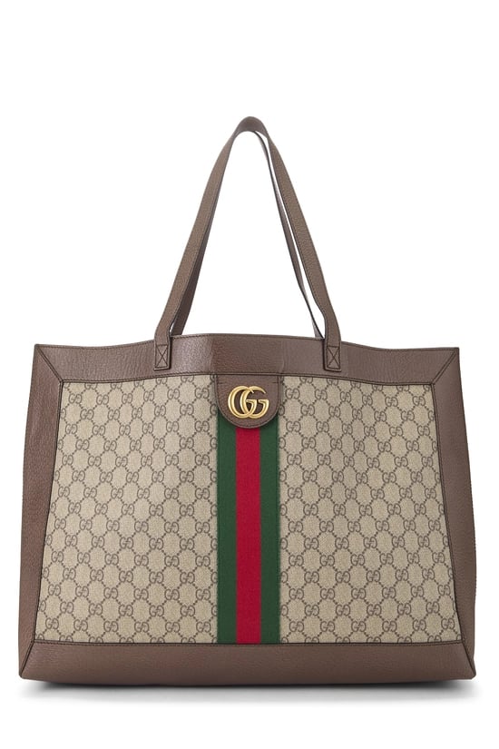 Original GG Supreme Canvas Ophidia Tote Medium