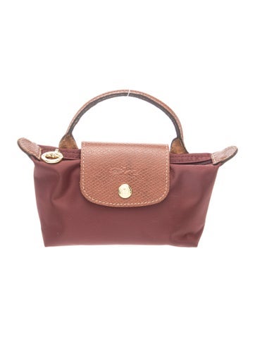 Longchamp Nylon Top Handle Bag