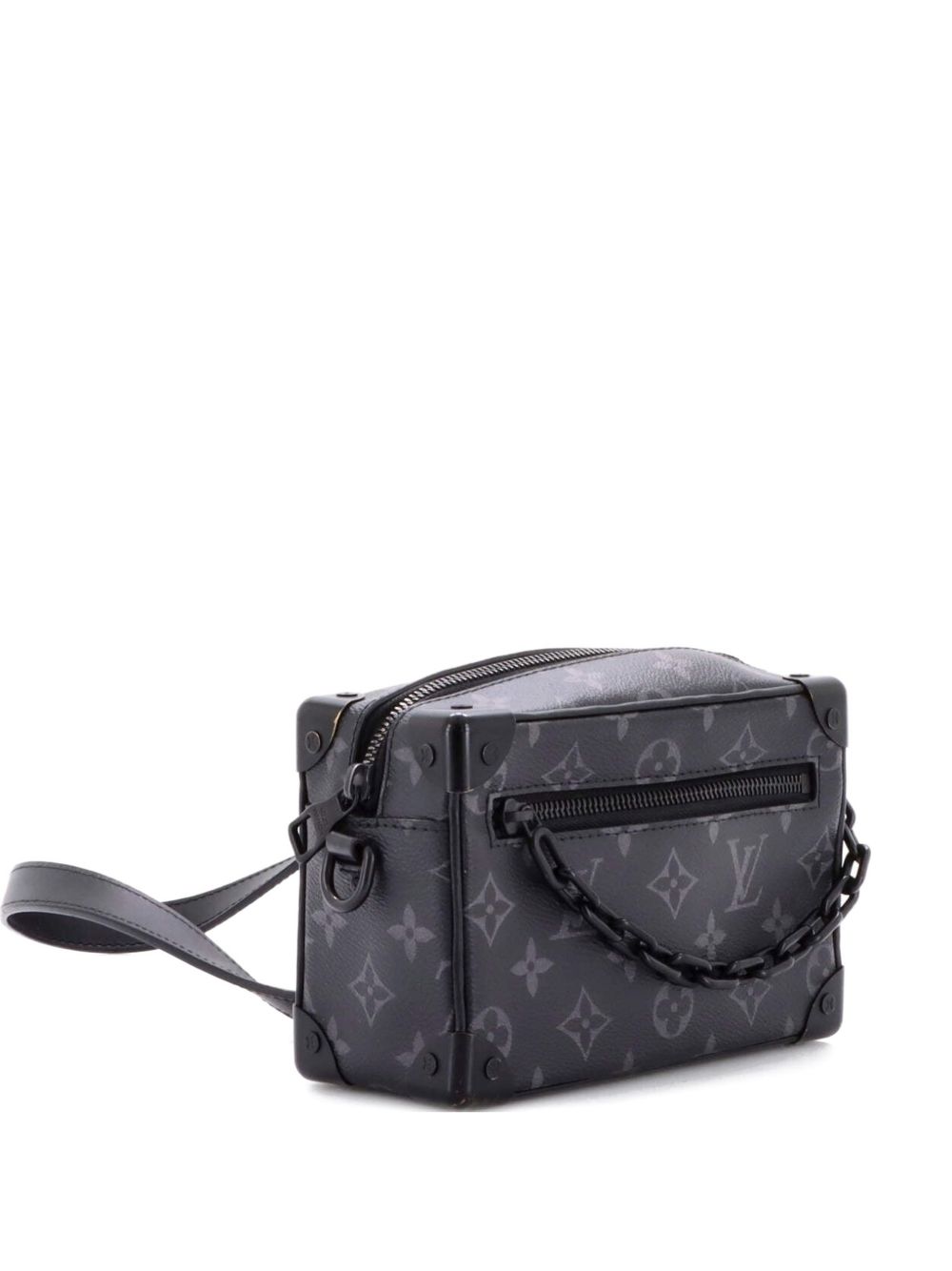 Soft Trunk Bag Monogram Eclipse Canvas Mini crossbody bag