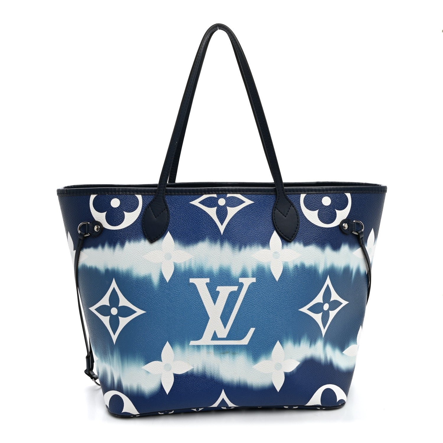 Louis Vuitton Monogram Escale Neverfull MM Blue