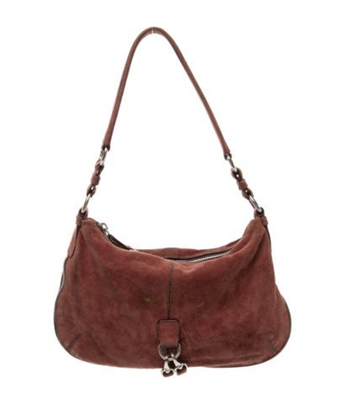 Miu Miu Miu Suede Shoulder Bag
