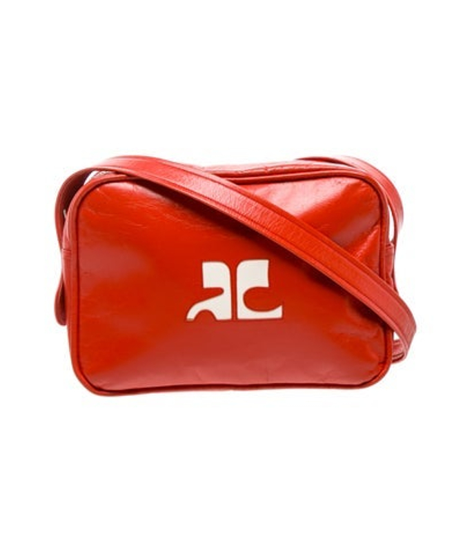 Courreges Leather Crossbody Bag