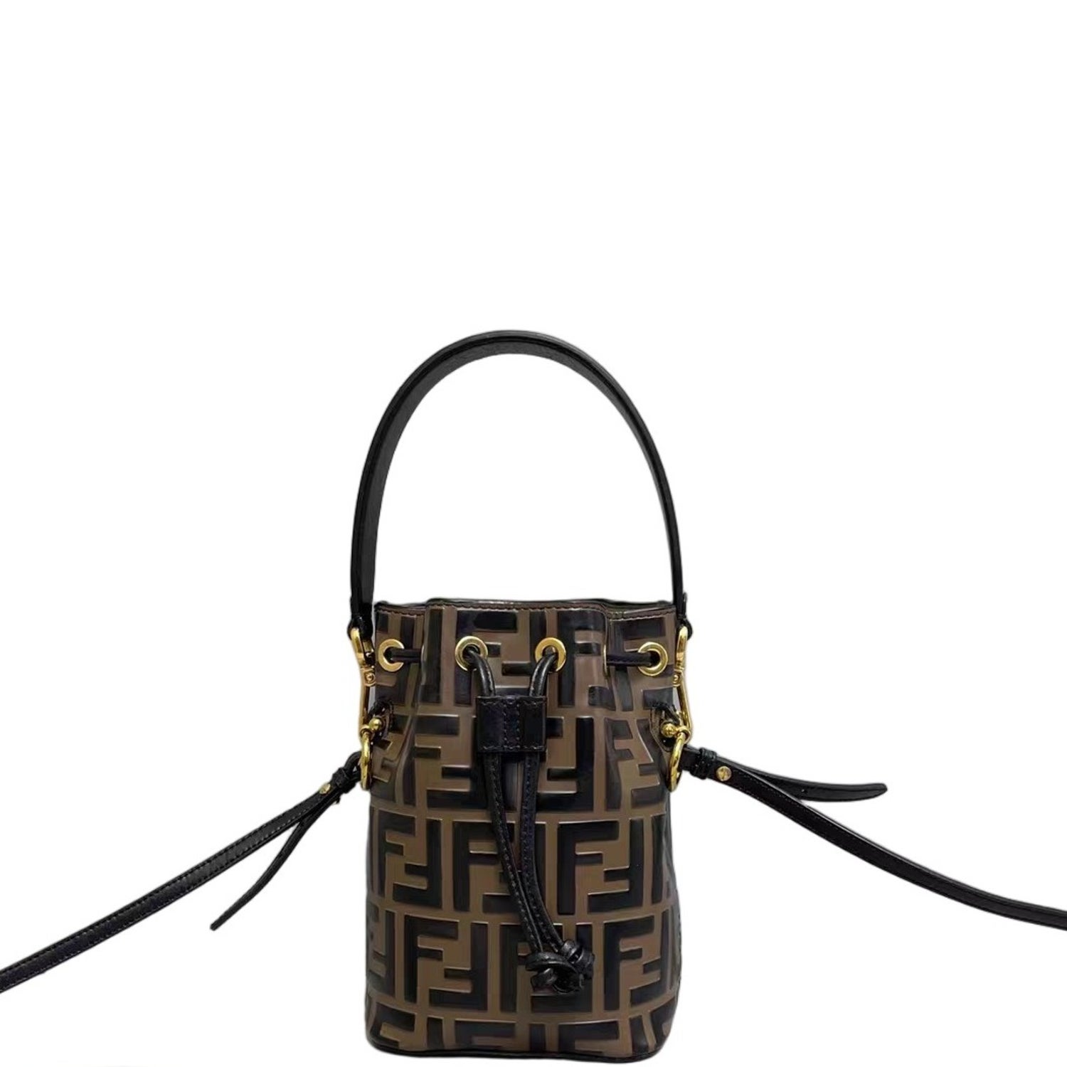 Fendi Leather Mon Tresor Bucket Mini