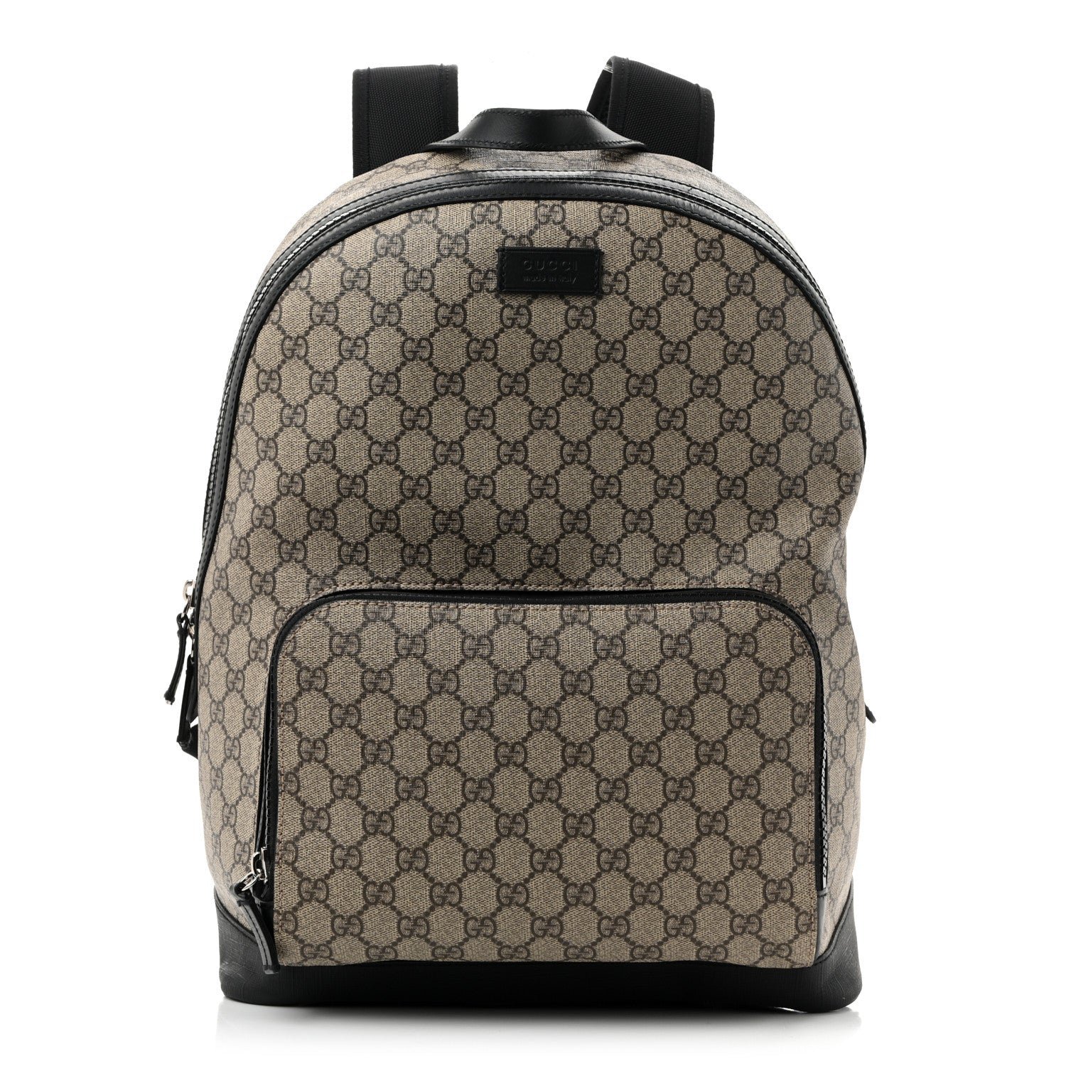 Gucci GG Supreme Monogram Medium Backpack Black