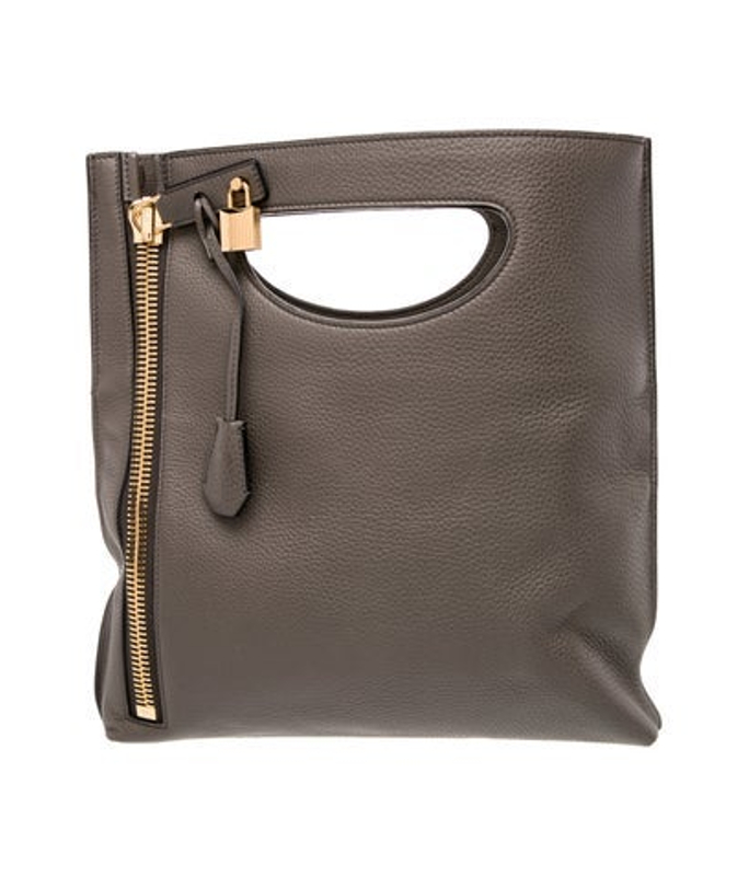 Tom Ford Ford Leather Top Handle Bag