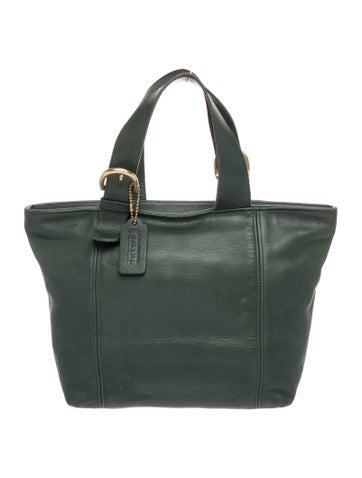 Leather Top Handle Bag
