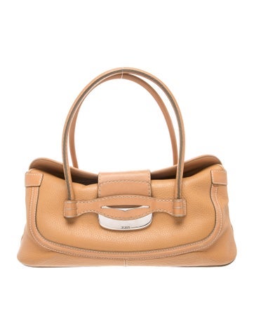 Leather Top Handle Bag