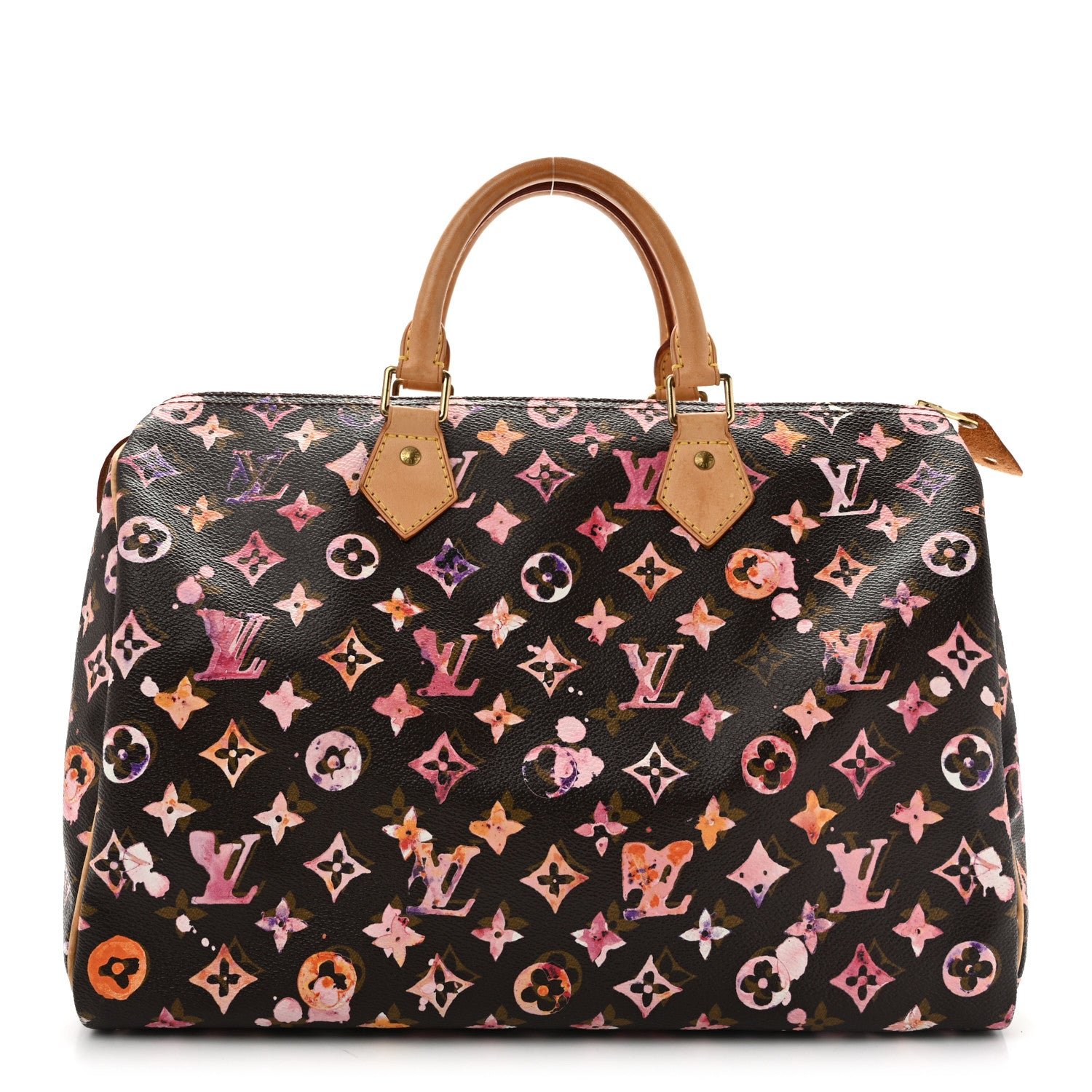 Louis Vuitton Watercolor Aquarelle Speedy 35 Brown