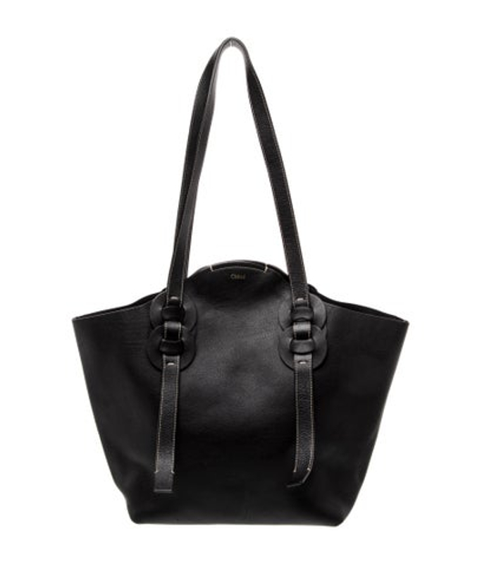Chloe Leather Darryl Tote Bag