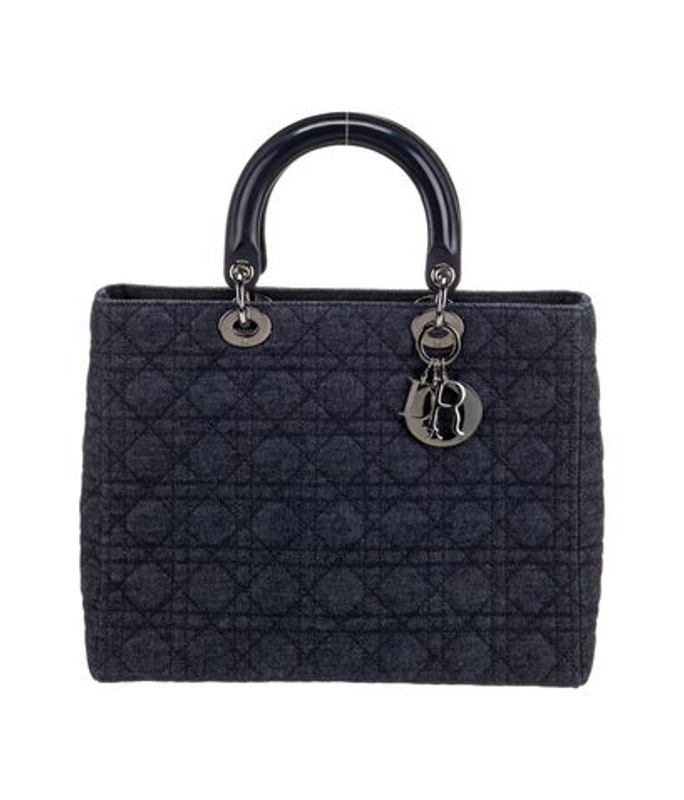 Dior Dior Cannage Top Handle Bag