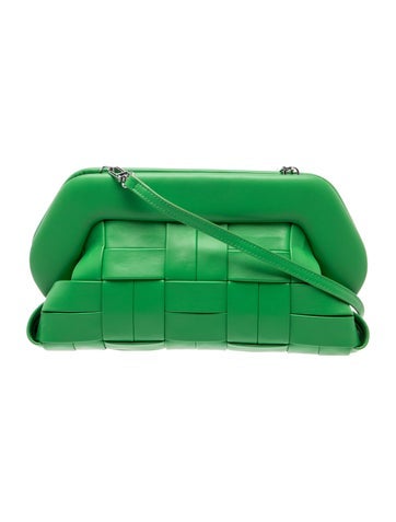 Themoire Leather Crossbody Bag