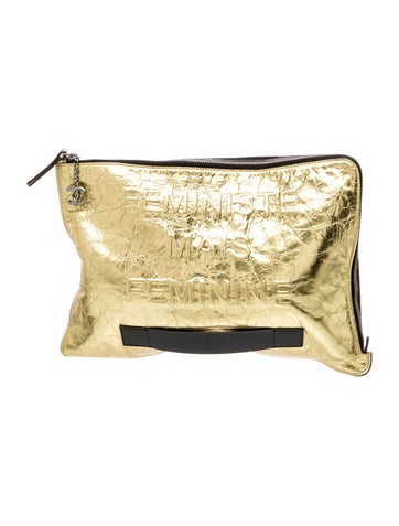 Feministe Mais Feminine Clutch