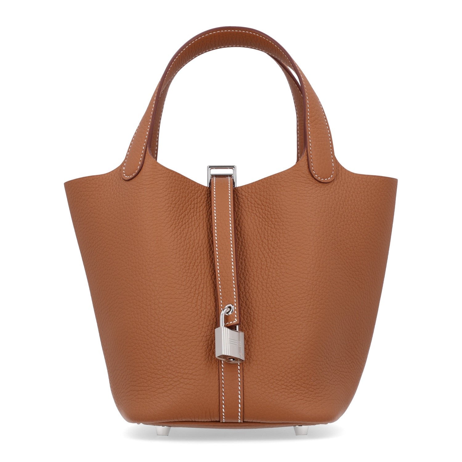 Hermes Taurillon Clemence Picotin Lock 18 PM Gold