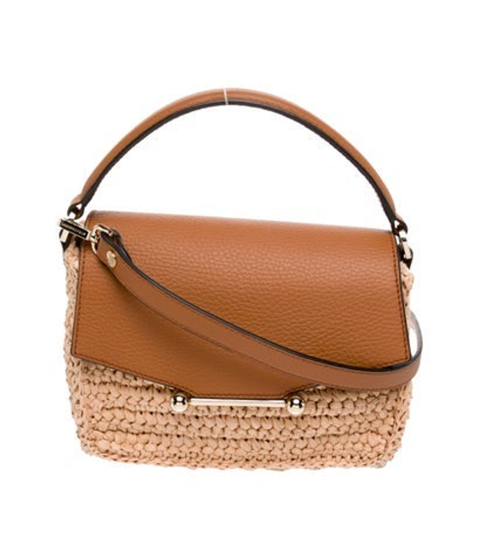 Strathberry Straw Top Handle Bag