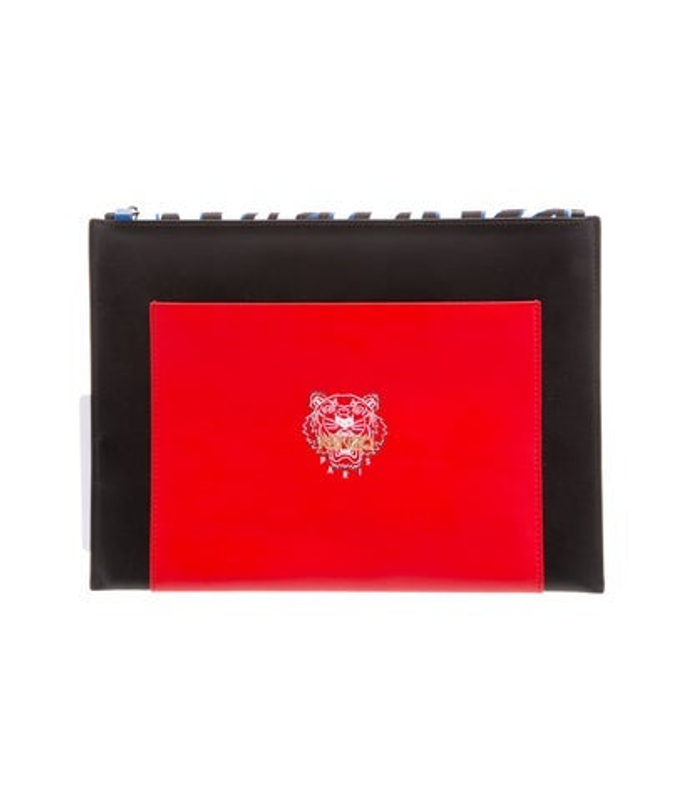 Kenzo Leather Clutch W Tags