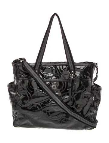 Patent Leather Shoulder Bag