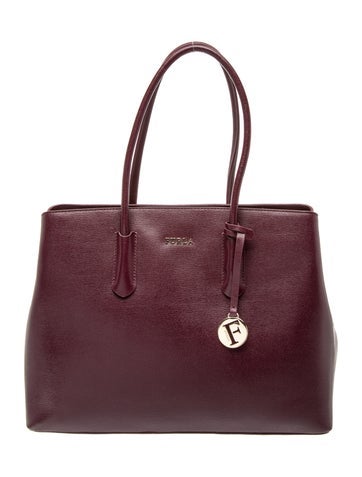 Furla Leather Top Handle Bag