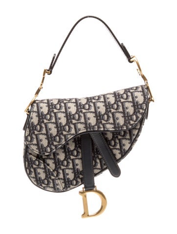 Oblique Jacquard Saddle Mini