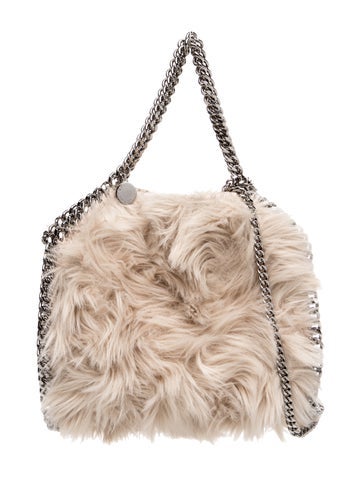Stella McCartney Faux Fur Evening Bag Medium