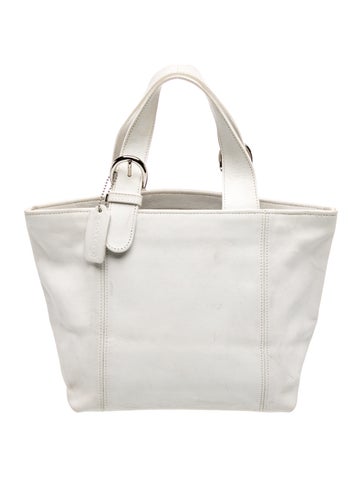 Leather Top Handle Bag