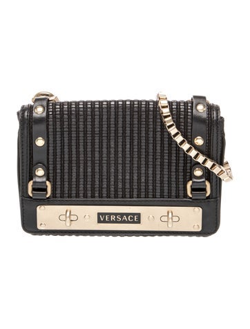 Versace Leather Shoulder Bag