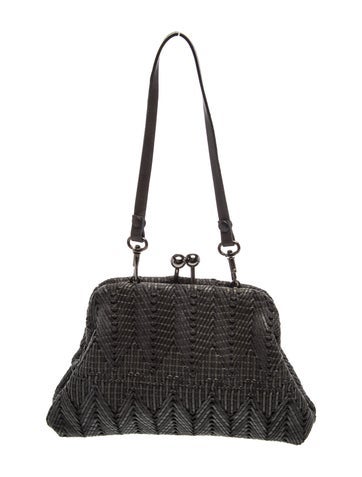 Suede Top Handle Bag