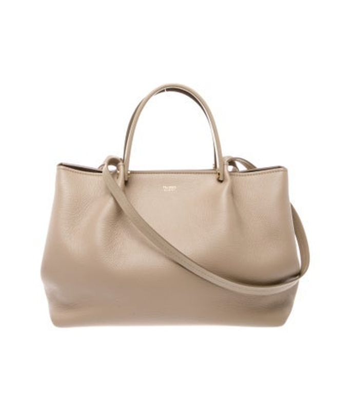 Max Mara Mara Leather Top Handle Bag