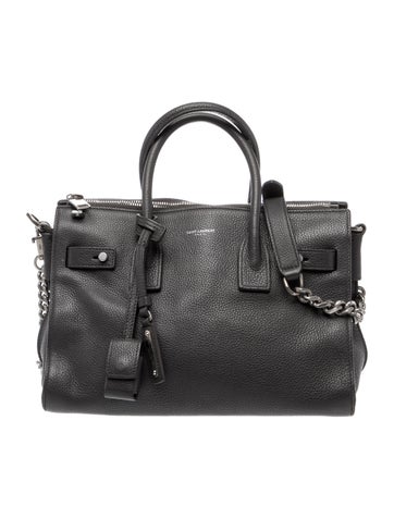 Leather Sac De Jour Baby