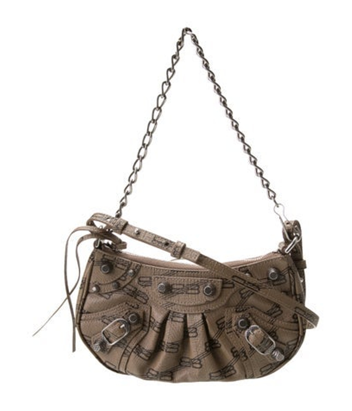 Balenciaga Leather Shoulder Bag 2022