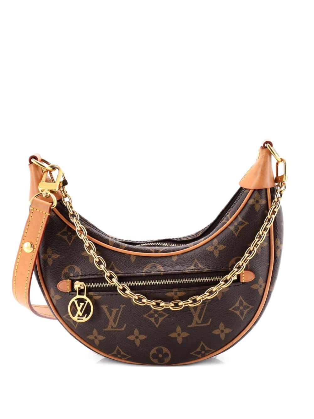 Loop Handbag Monogram Canvas hobo bag