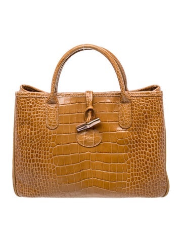 Leather Top Handle Bag