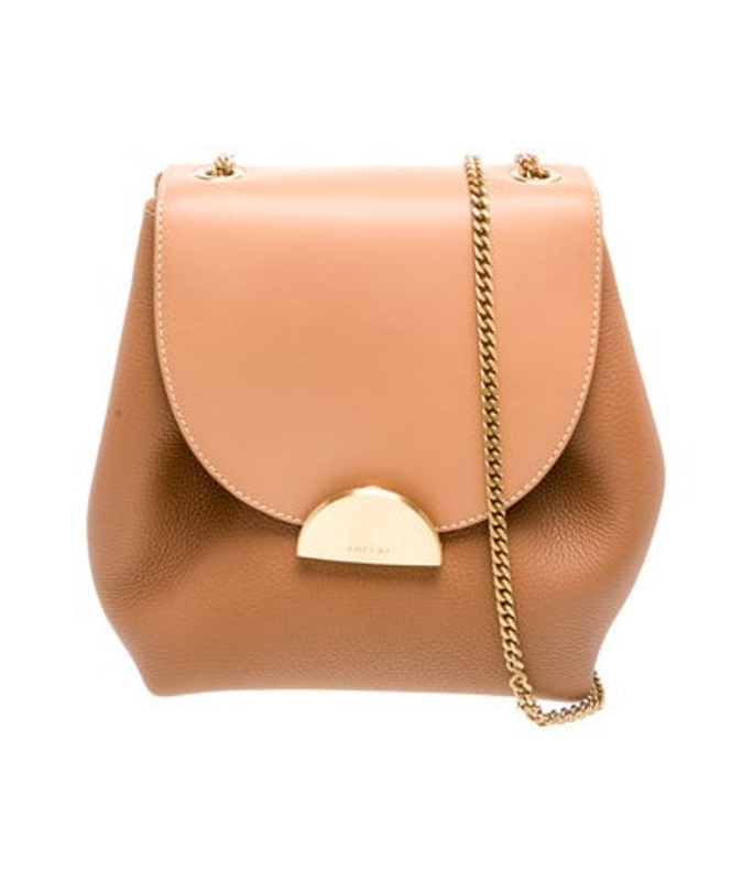 Polene Leather Shoulder Bag