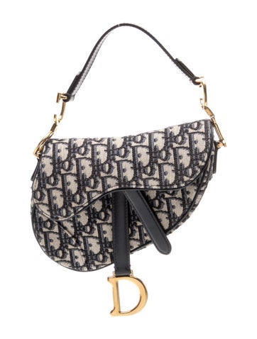 Oblique Jacquard Saddle Mini
