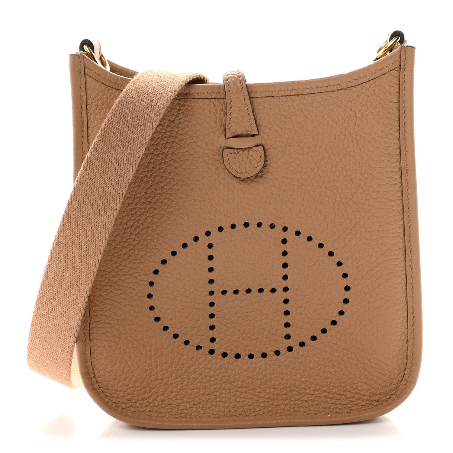 Hermes Taurillon Clemence Amazone Evelyne TPM Chai
