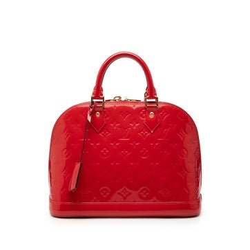 Louis Vuitton Patent Leather Monogram Vernis Alma