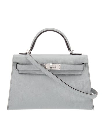 Hermes 2025 Epsom Mini Kelly II Sellier 20