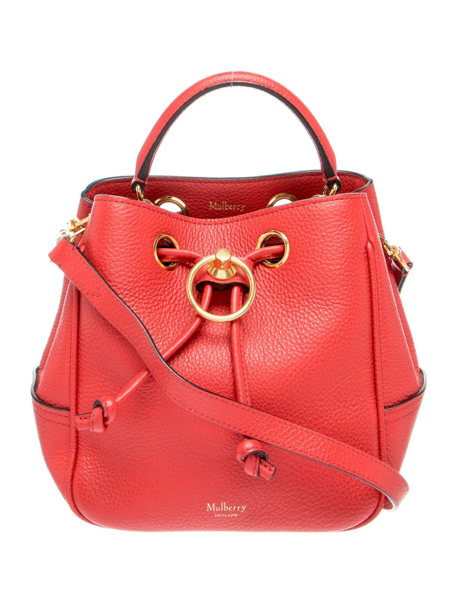 Leather Bucket Bag