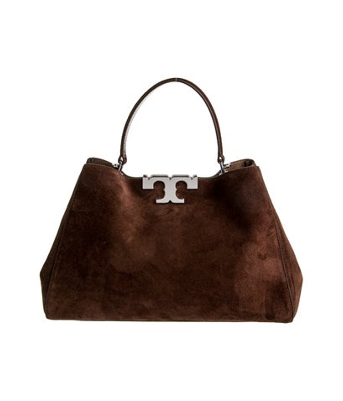 Tory Burch Burch Suede Top Handle Bag