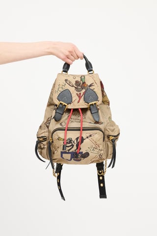 Nylon Cartoon Backpack