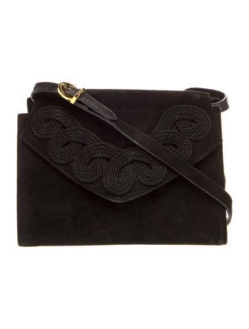 Suede Crossbody Bag