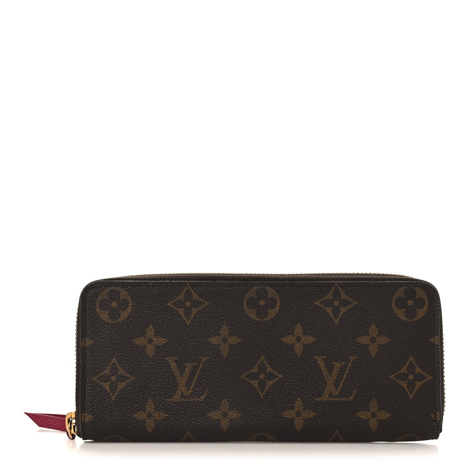 Louis Vuitton Monogram Clemence Wallet Fuchsia