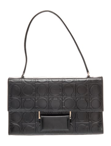 Ferragamo Leather Shoulder Bag
