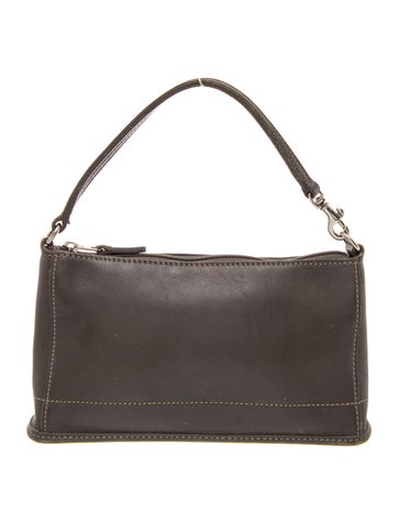 Leather Top Handle Bag