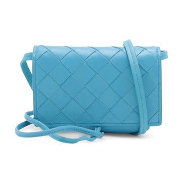 Lambskin Intrecciato Mini Crossbody