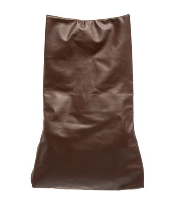 The Row Row Leather Glove Clutch