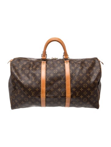 Louis Vuitton LV Monogram Keepall 50 Vintage