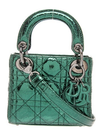 Leather Lady Dior Nano