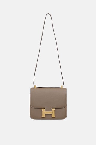 Hermes 2019 Etoupe Epsom Constance 24 Bag